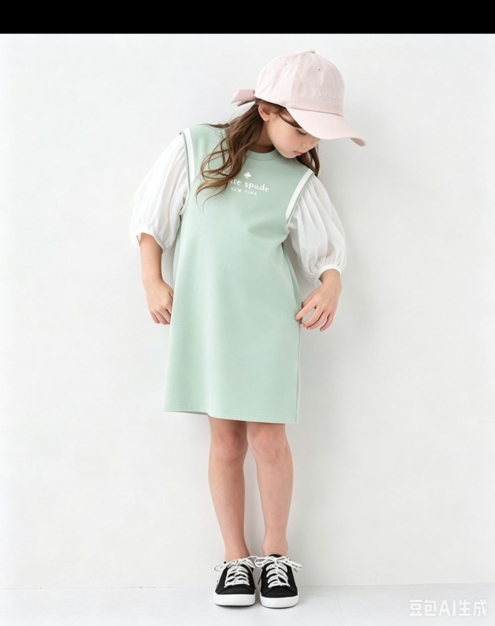2/80 kate spade Girls' Mint Green Sleeveless Dress